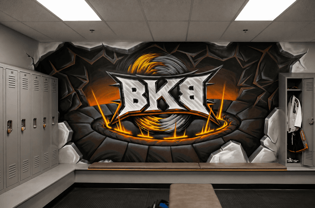Gym Mural