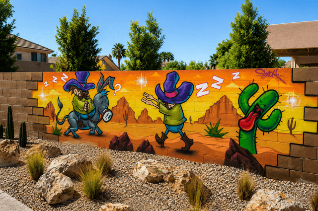 Backyard Walls · V