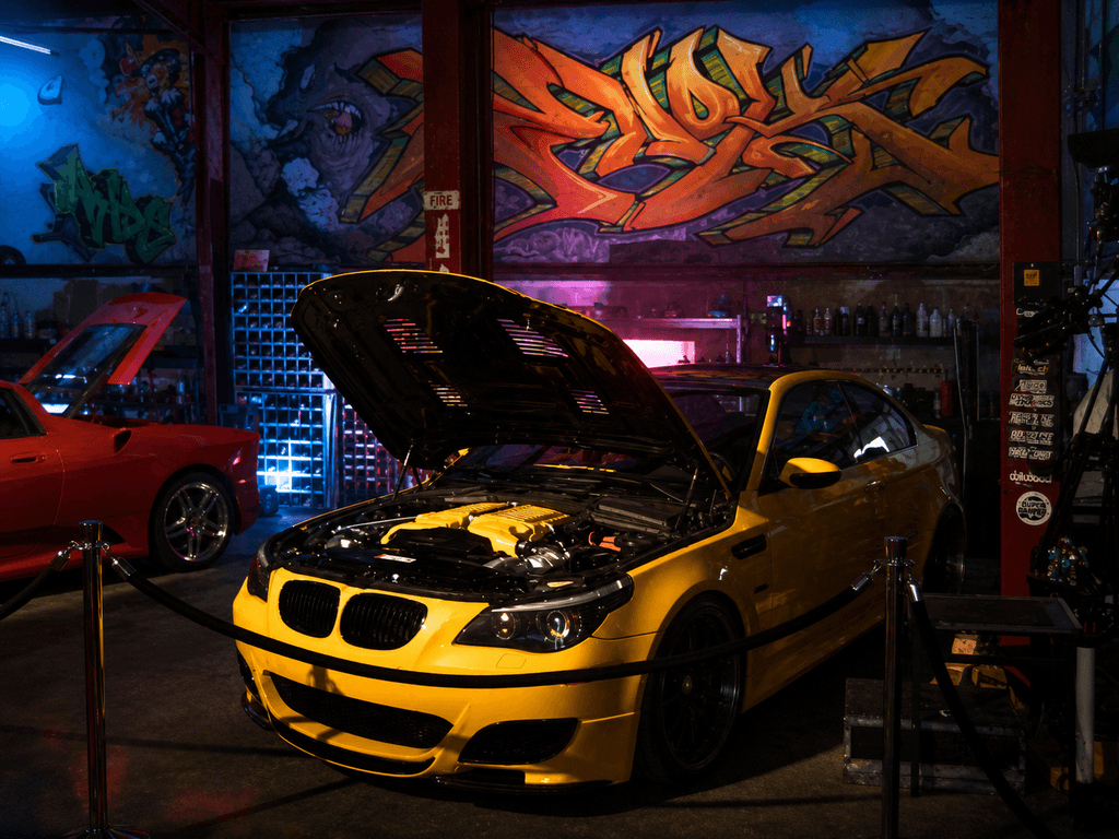 Mural by Enok — PUMA · BMW