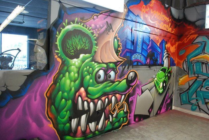 Mural by Enok — INTERIOR FEATURE